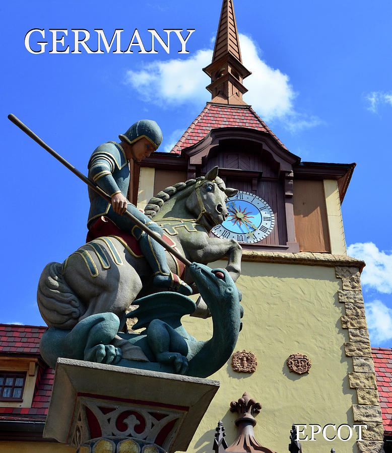 Germany at Epcot Photograph by David Lee Thompson