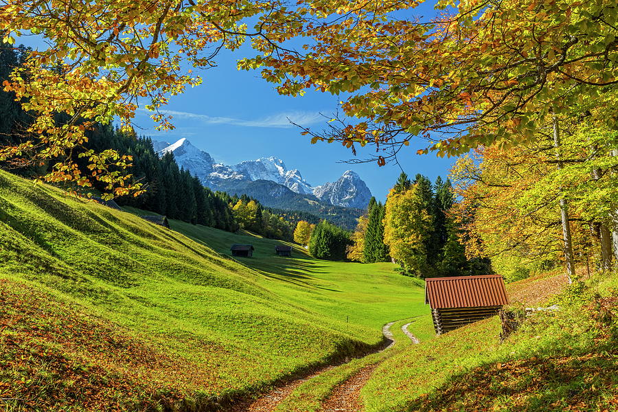 Germany, Bavaria, Landscape Digital Art by Reinhard Schmid