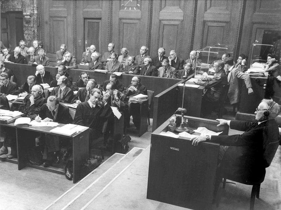 Germany Nuremberg Trials Photograph By Photo File - Fine Art America