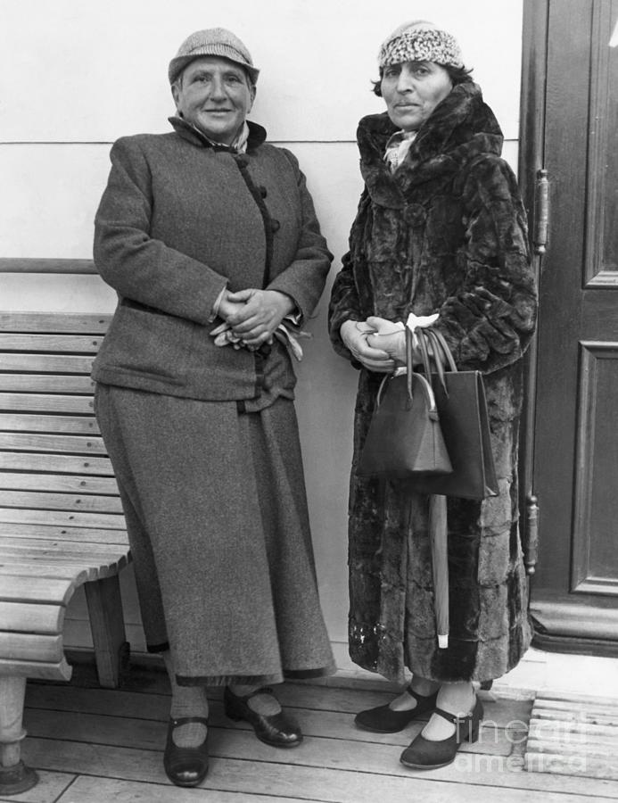 Gertrude Stein And Alice B. Toklas Photograph by Bettmann