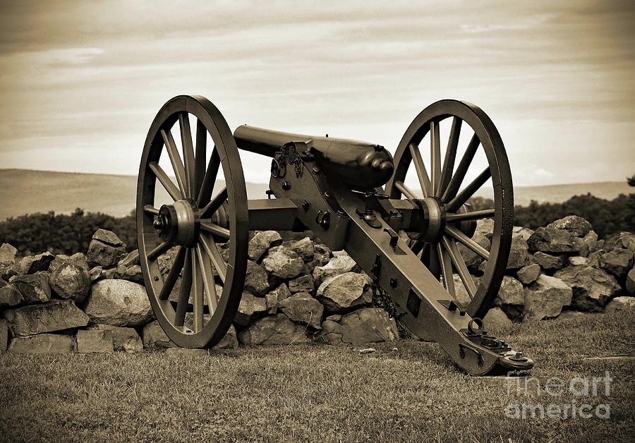 Gettysburg Battlefield - Cannon #2 Photograph