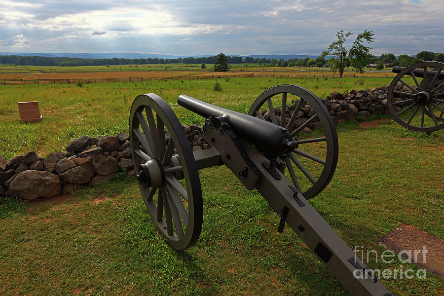 Gettysburg Battlefield Historic Monument Photograph by James Brunker