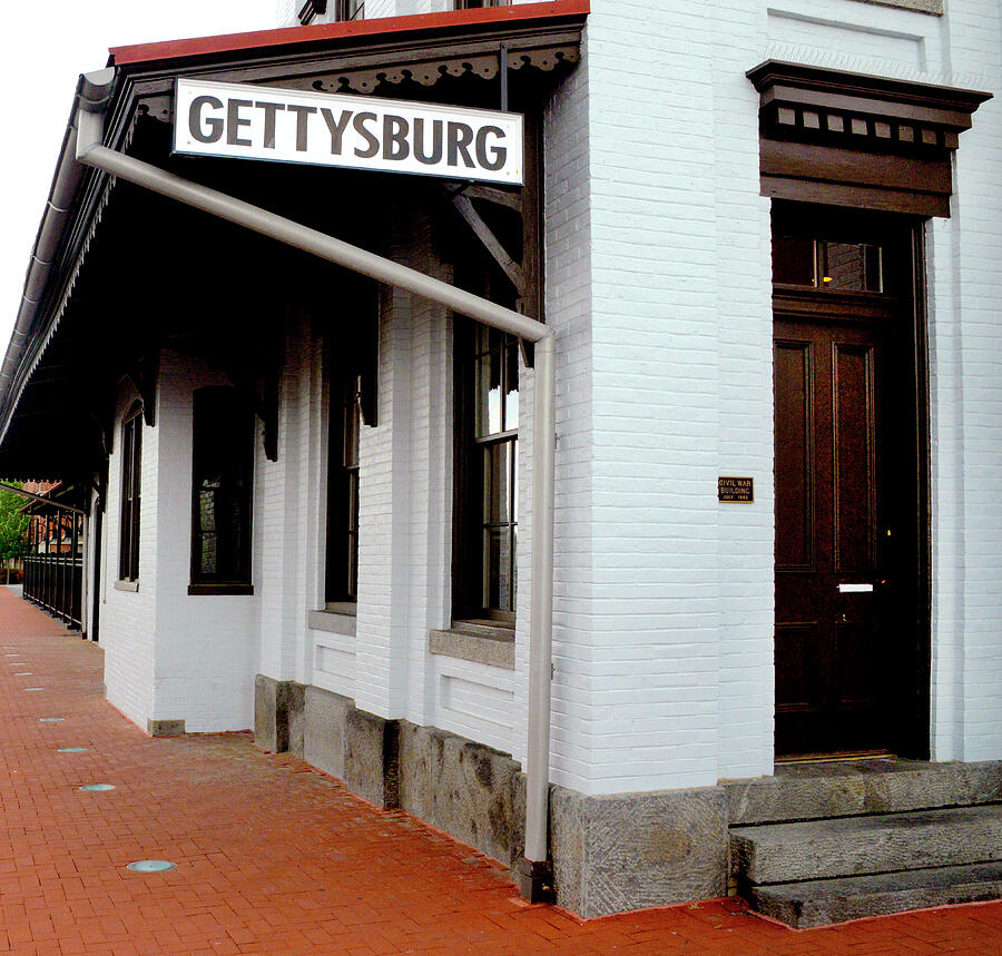Gettysburg Railroad Station Photograph by Paul W Faust - Impressions of Light