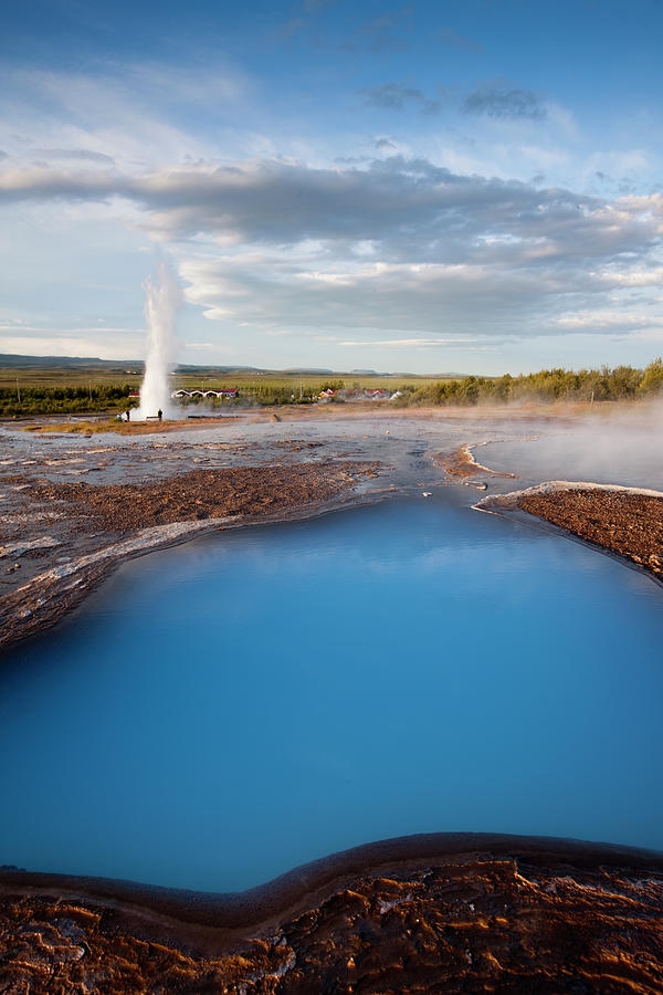 Geysir, Iceland Photograph by Paul Souders