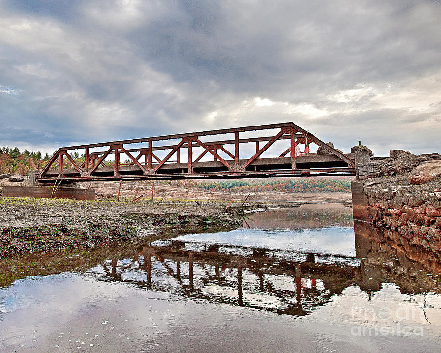 Ghost Bridge - Colebrook Reservoir by Tom Cameron Ghost Bridge - Colebrook Reservoir by Tom Cameron