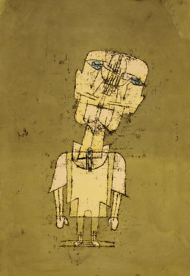 Paul Klee Painting - Ghost Of A Genius, 1922 by Paul Klee Paul Klee Painting - Ghost Of A Genius, 1922 by Paul Klee