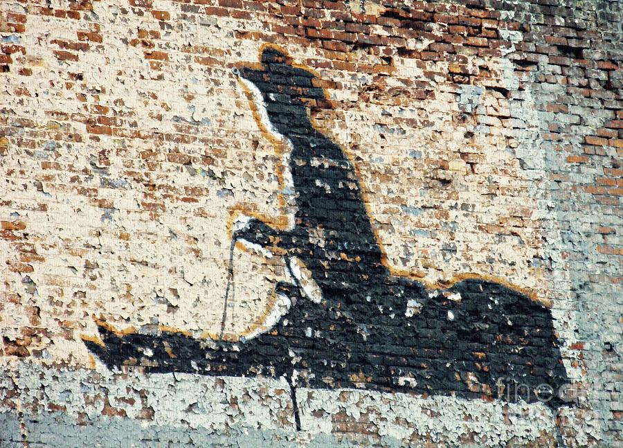 Brick Photograph - Ghost Rider by Sarah Loft
