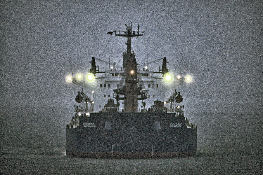Ghost Ship Seaboss 9288332 On The Chesapeake Photograph