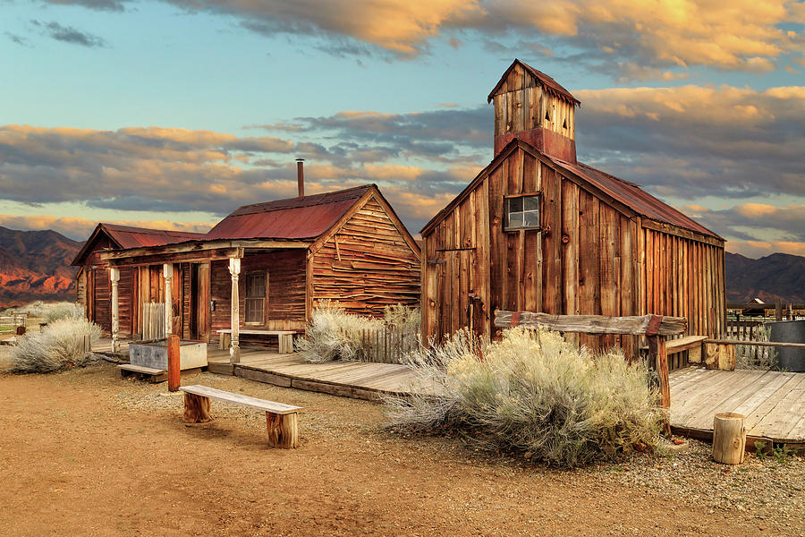 Ghost Town Out West Photograph