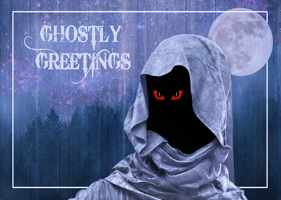 Ghostly Greetings Photograph by C VandenBerg