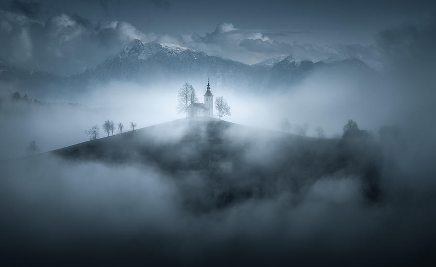 Ghostly Morning... Photograph by Alexandr Kukrinov