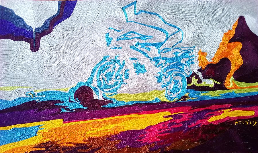 Speed Painting - Ghostrider by Olukorede Ojelade
