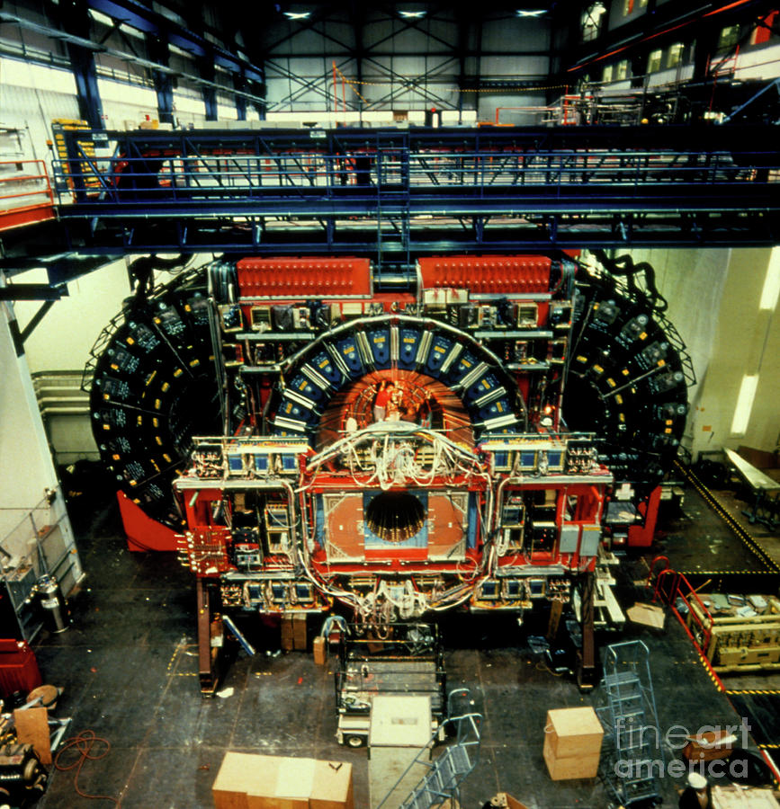Giant Collider Detector At Fermilab Photograph by Fermi National Accelerator Laboratory/science Photo Library