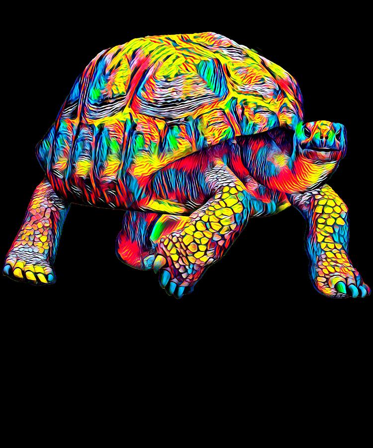 Giant Turtoise Turtle Darwin Galapagos Island Ocean Digital Art by ...