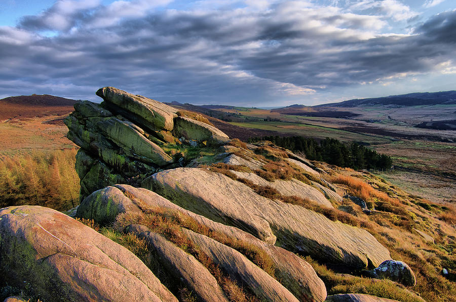 Gib Tor Rocks Photograph by James Ennis
