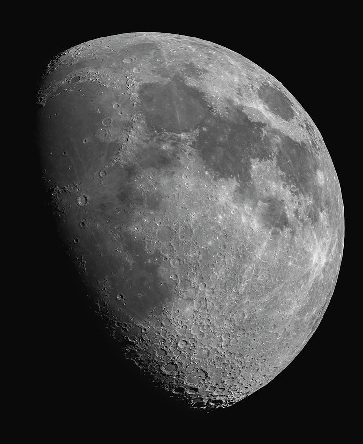 Gibbous Moon Photograph by Lorand Fenyes