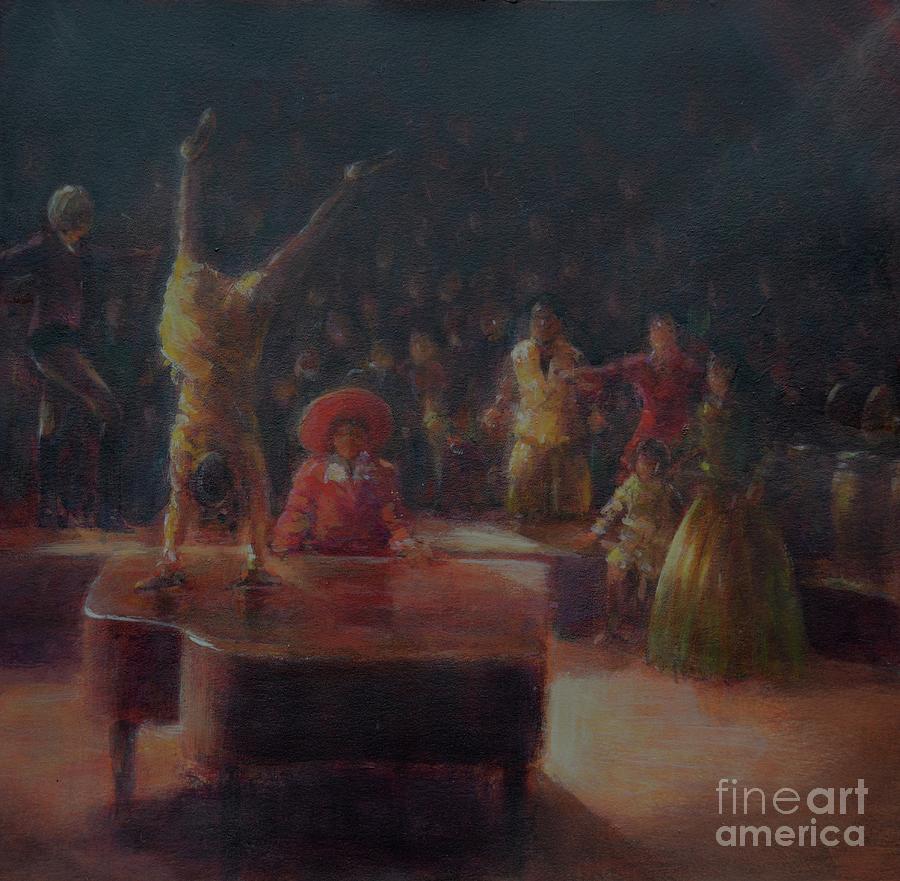 Giffords Circus 2 Painting by Lincoln Seligman