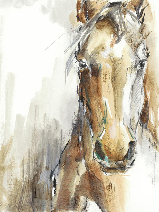 Gift Horse I Painting by Ethan Harper