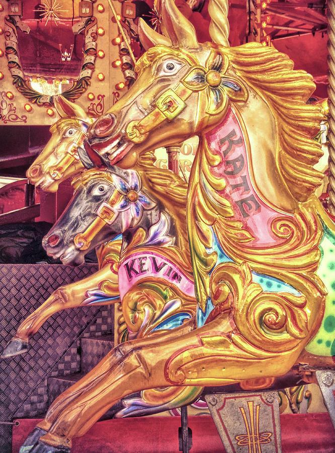 Gilded Gallopers Photograph by JAMART Photography