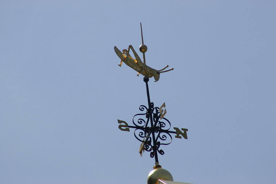 Gilded Weathervane on Faneuil Hall Painting by Fine Art