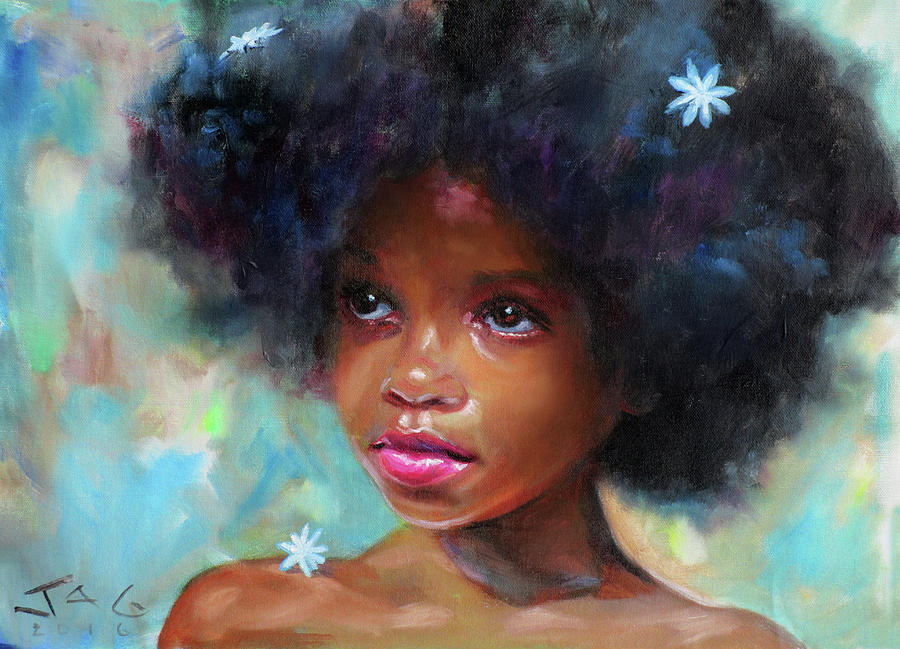 Gina Painting by Jonathan Gladding