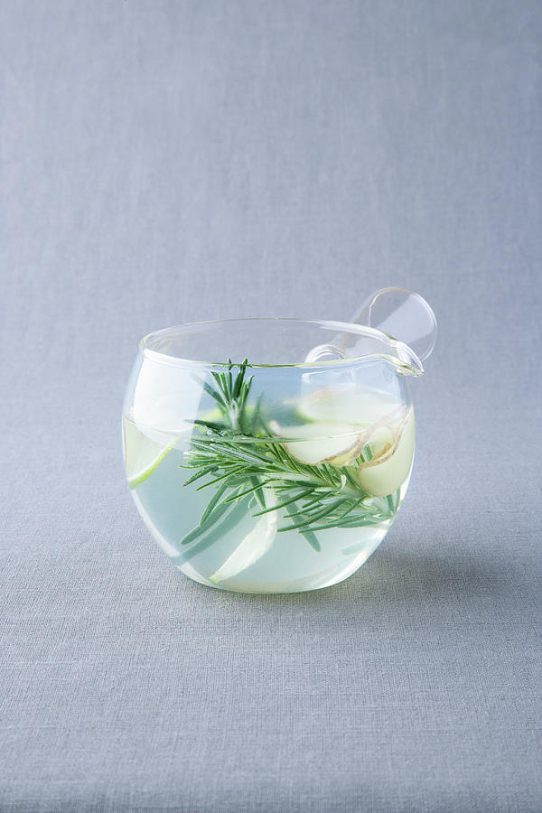 Ginger And Rosemary Tea Photograph by Michael Wissing