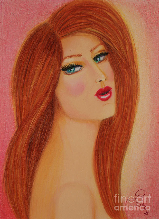 Ginger Drawing by Dorothy Lee