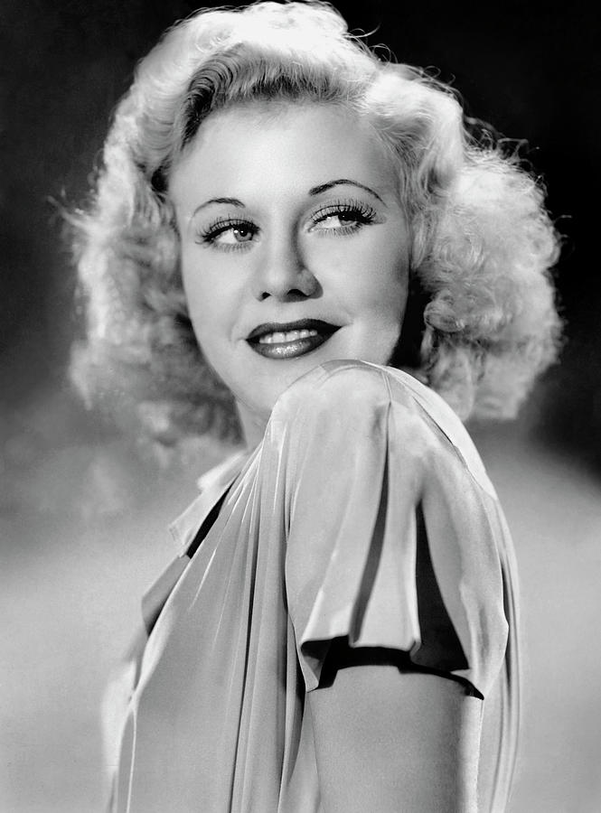 Ginger Rogers Smiling In The Studio Photograph by Globe Photos - Fine ...