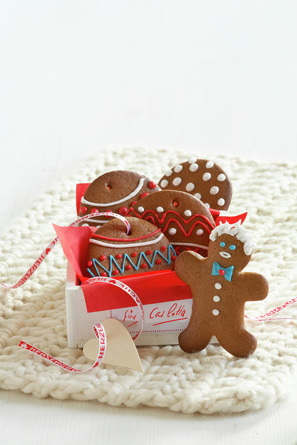 Gingerbread Biscuits Photograph by Sven C. Raben
