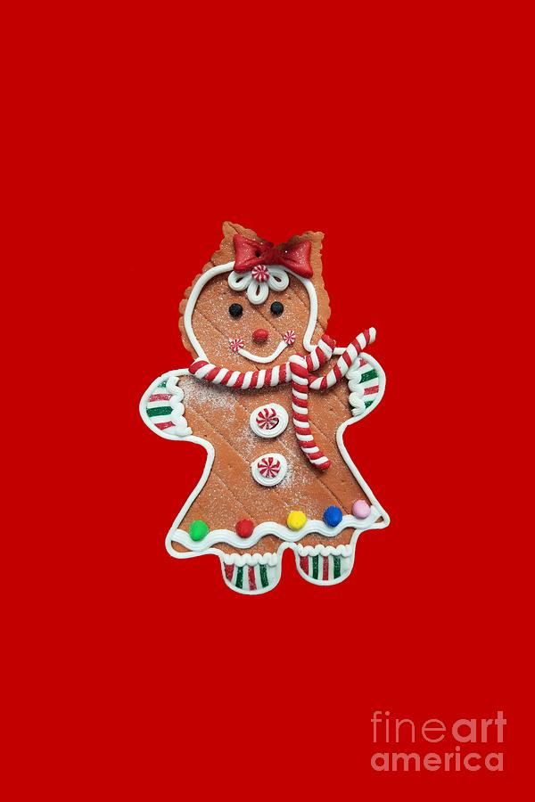 Gingerbread Cookie Girl Photograph by Rachel Hannah