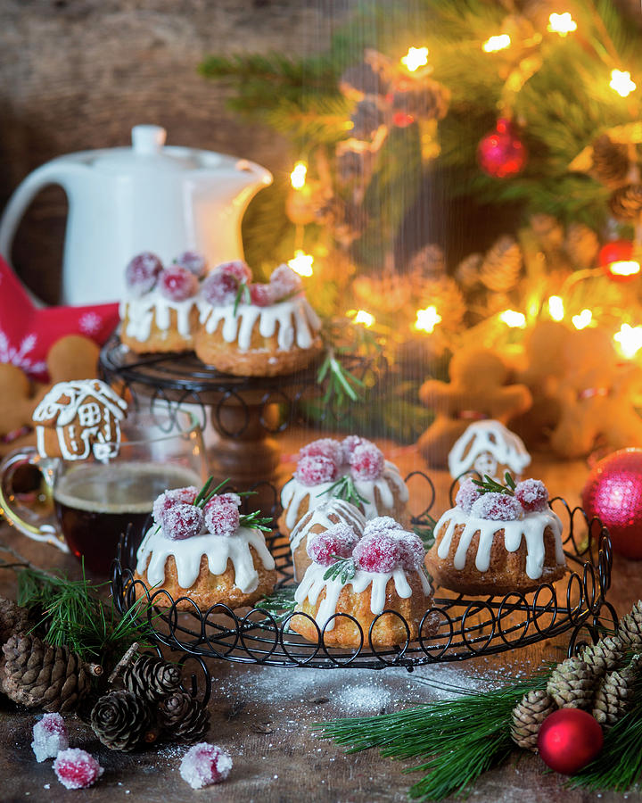 Gingerbread Mini Cakes Photograph by Irina Meliukh