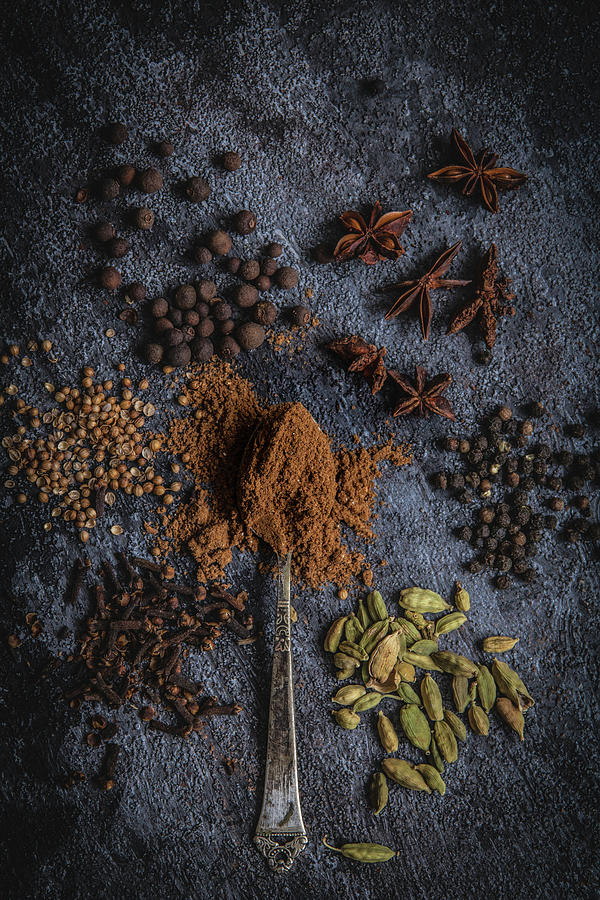 Gingerbread Spices Photograph by Zaneta Hajnowska,
