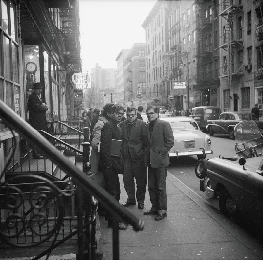 Ginsberg, Orlovsky, & Others On Photograph by Fred W. McDarrah Ginsberg, Orlovsky, & Others On Photograph by Fred W. McDarrah