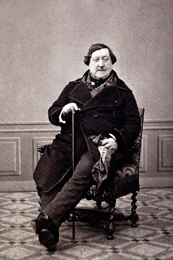 Gioachino Rossini, Italian Composer Photograph by Science Source