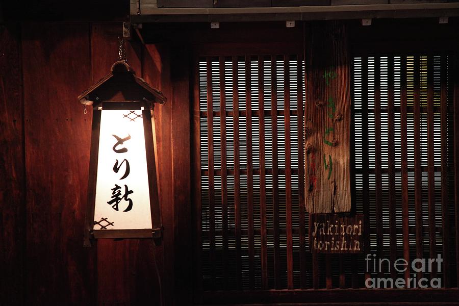 Gion Lantern  Photograph by Lynn England