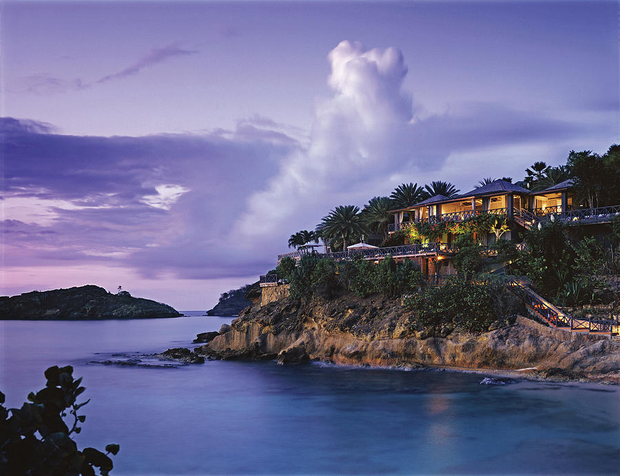 Giorgio Armanis Cliffside Retreat In Antigua Photograph by Durston Saylor