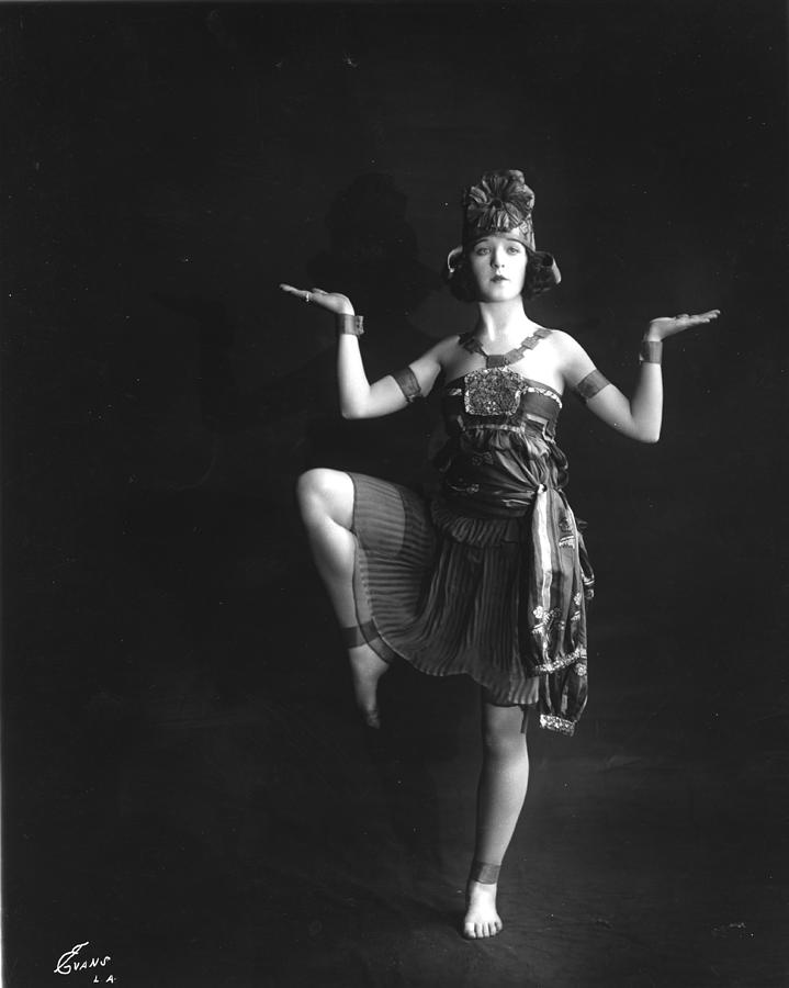 Girl In Oriental Pose Photograph by American Stock