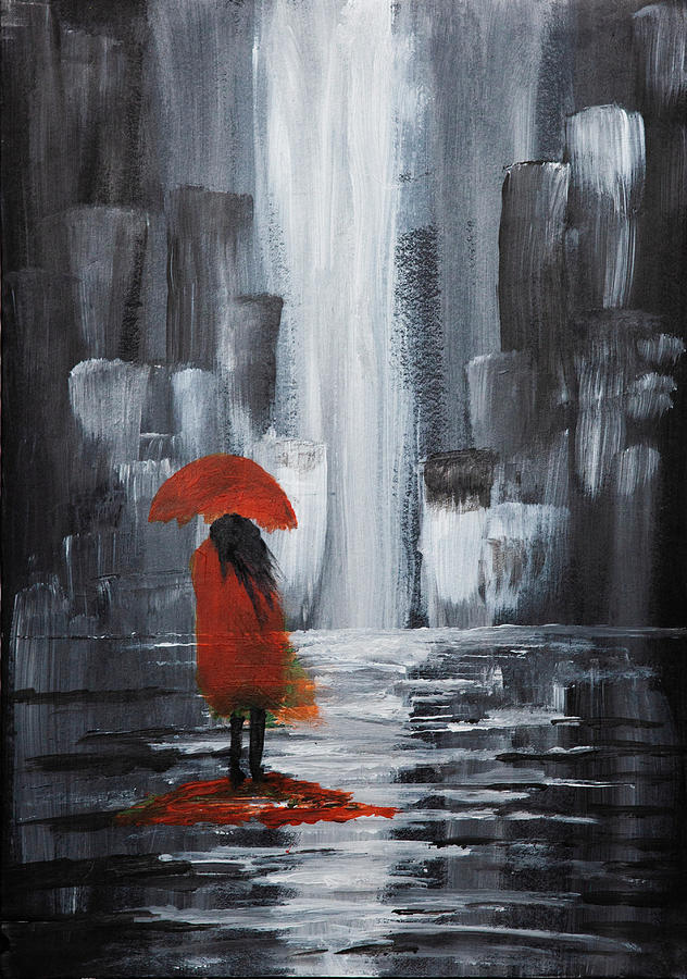 Girl In The Rain