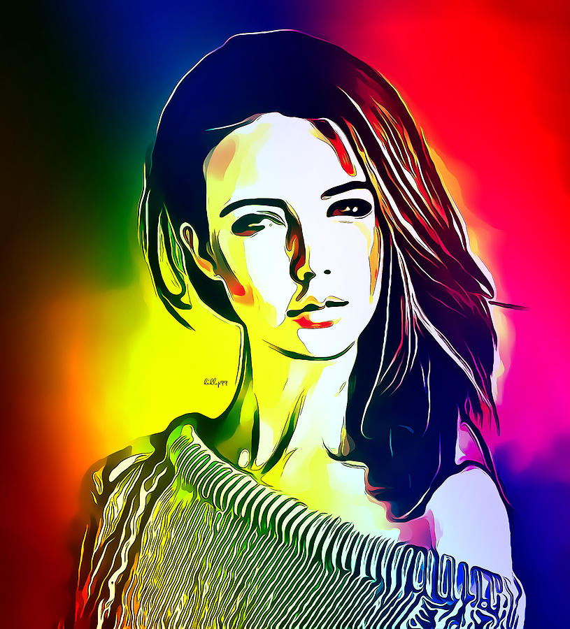 Girl Pop Art 8 Digital Art By Nenad Vasic 9931