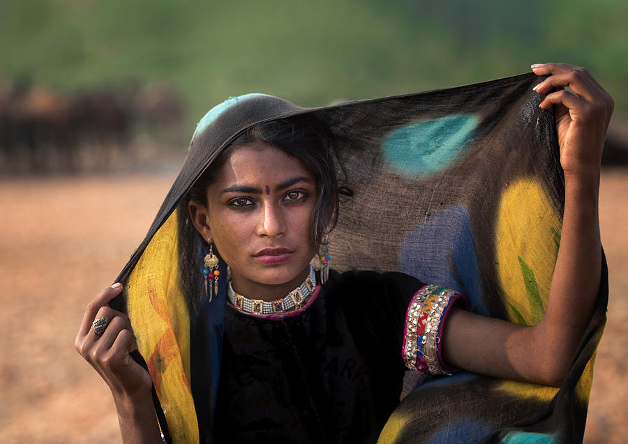 Girl With Veil Photograph by Rana Jabeen
