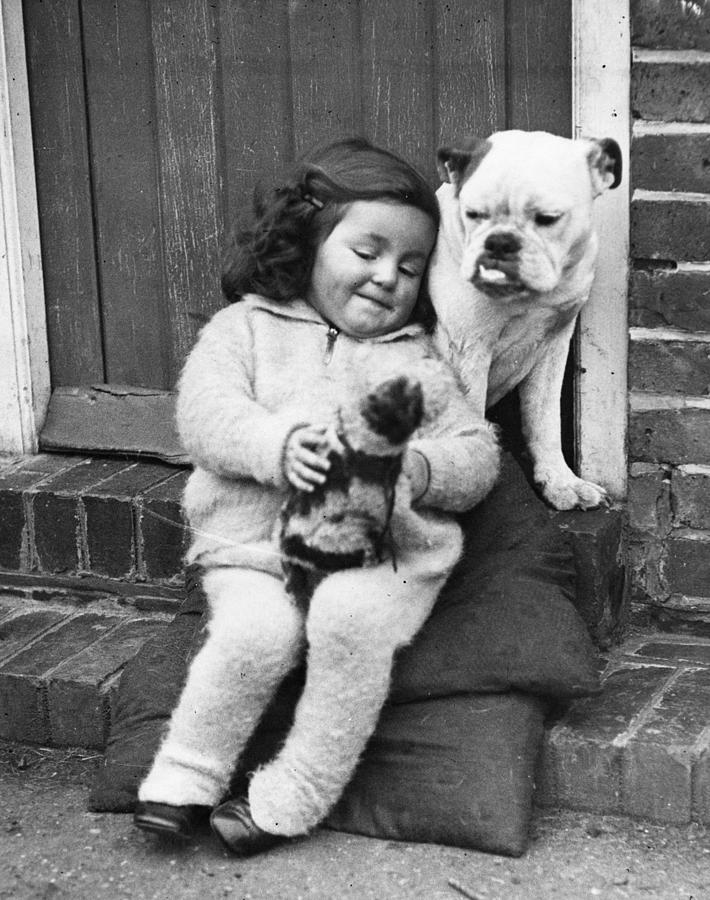 Girls Best Friend Photograph by Fox Photos Girls Best Friend Photograph by Fox Photos