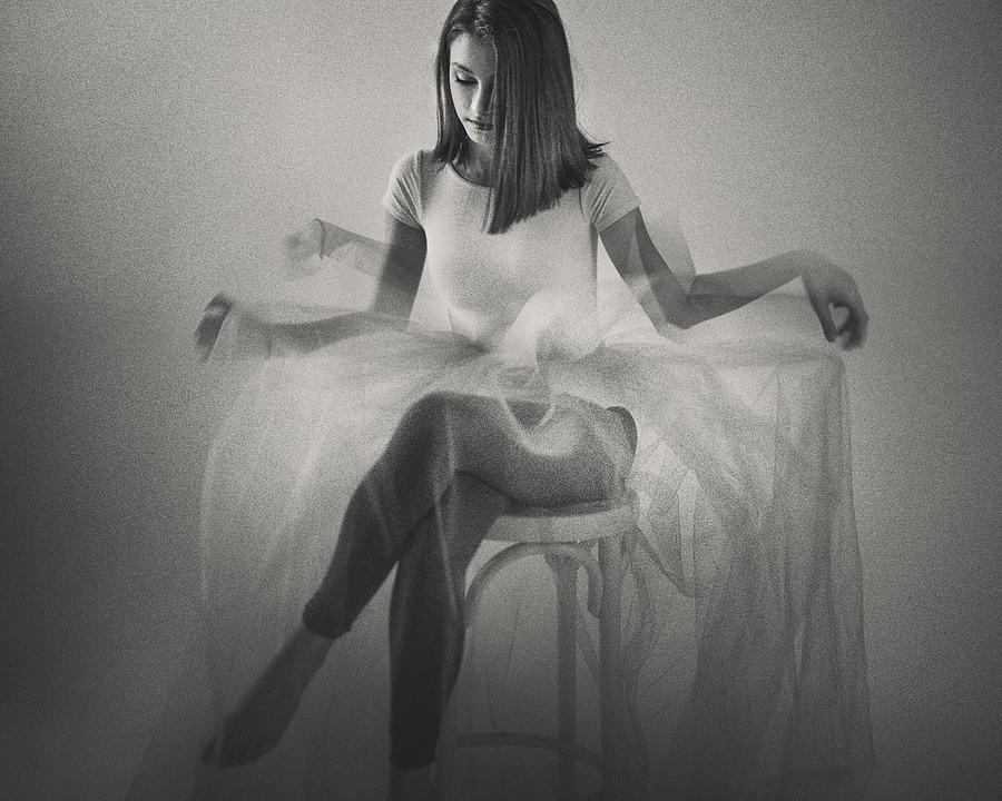 Black And White Photograph - Girls Take It All.. by Bettina Tautzenberger