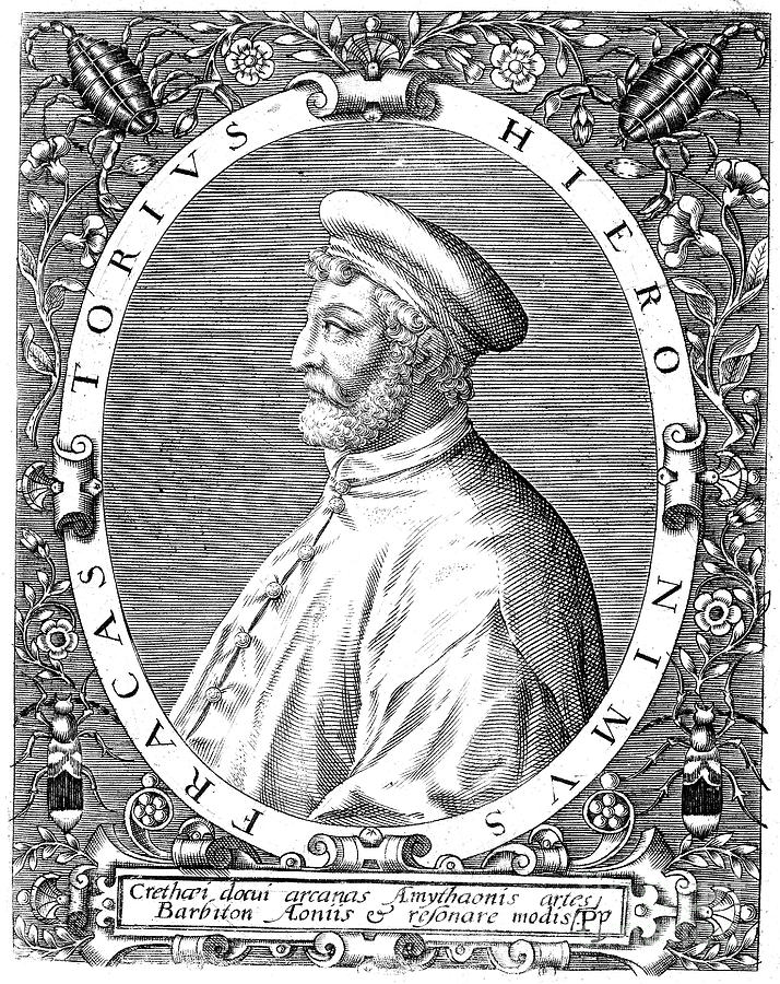 Girolamo Frascatoro, Italian Physician Drawing by Print Collector