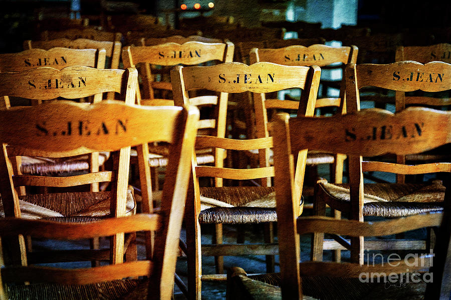 Givenrys S.Jean Church Chair Photograph by Craig J Satterlee