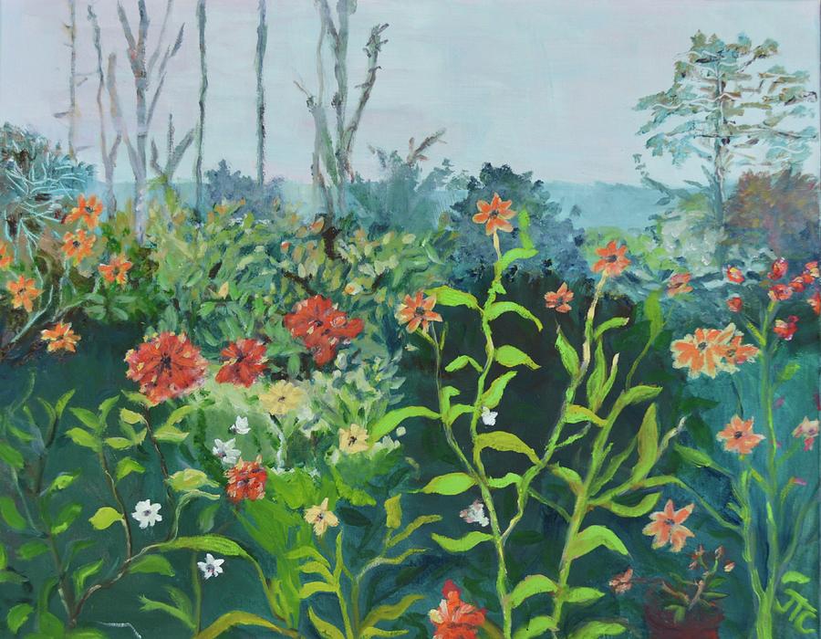 Giverny 111 Painting by Julie Todd-Cundiff