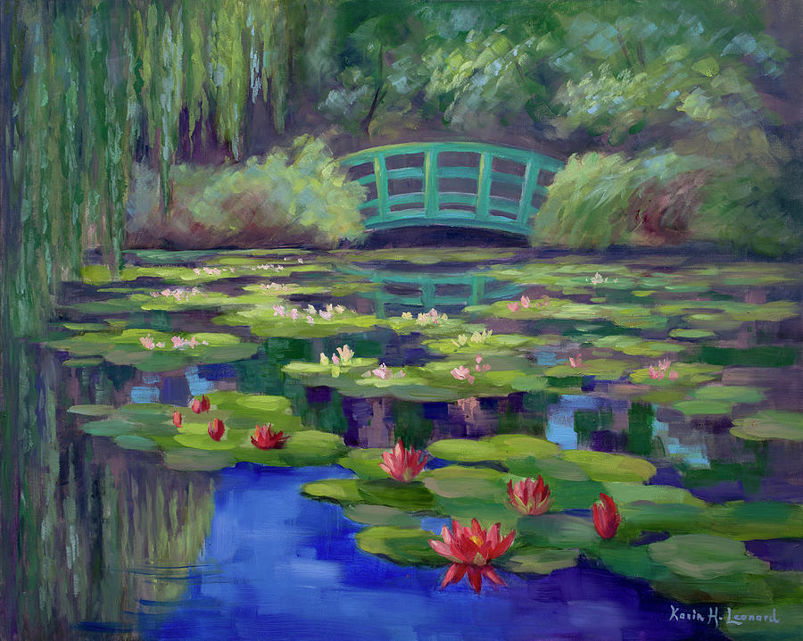 Giverny, Monets Garden Painting