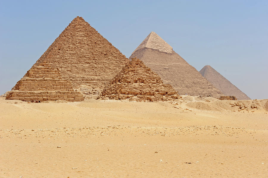 Giza Pyramids Photograph by Majaiva