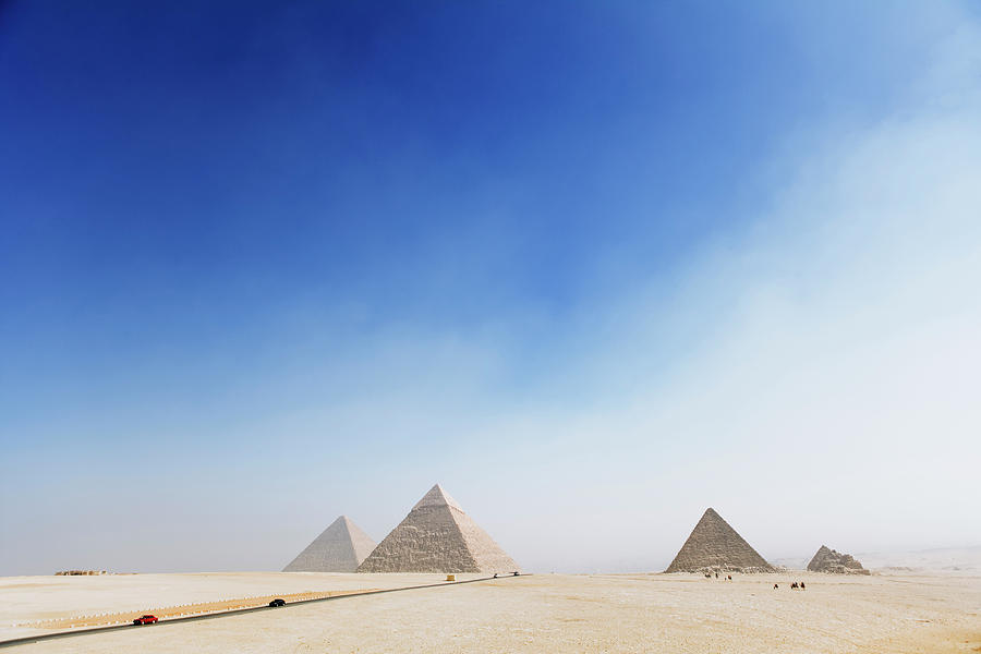 Giza Pyramids Photograph by Roine Magnusson