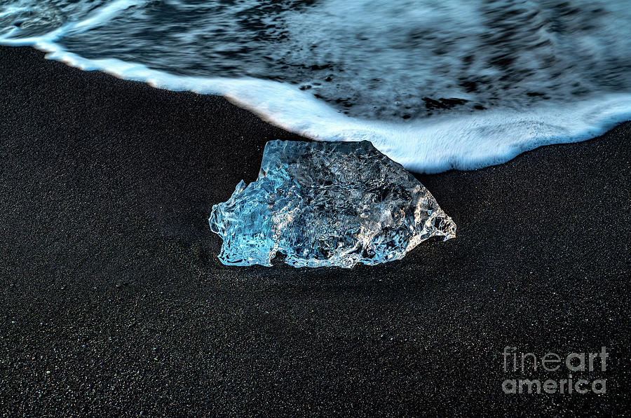 Glacial Beach Ice 1 Photograph by M G Whittingham