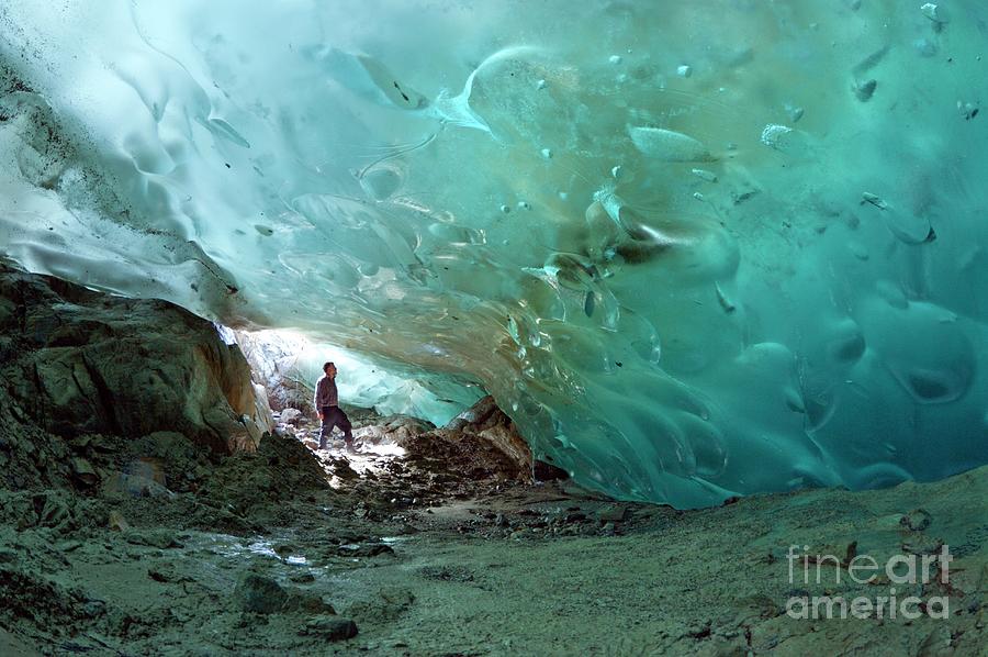 Glacial Cave Photograph by Dr Juerg Alean/science Photo Library